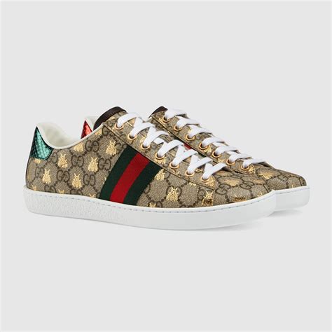 gucci bee sneakers replica|gucci ace sneakers price.